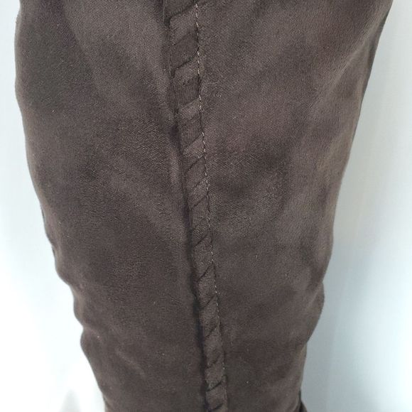 Women's Suede Comfort Regular Wide Calf Blakely Boots Size 10 - Picture 4 of 8